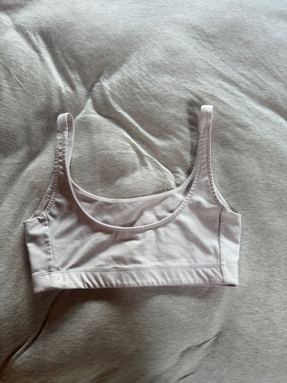 Outdoor Voices Light Lavender Scoop Bralette